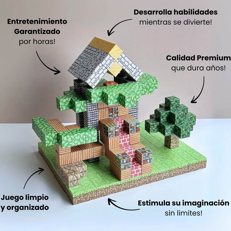 CREA CUBE™ Cubos Magnéticos Diversión Creativa